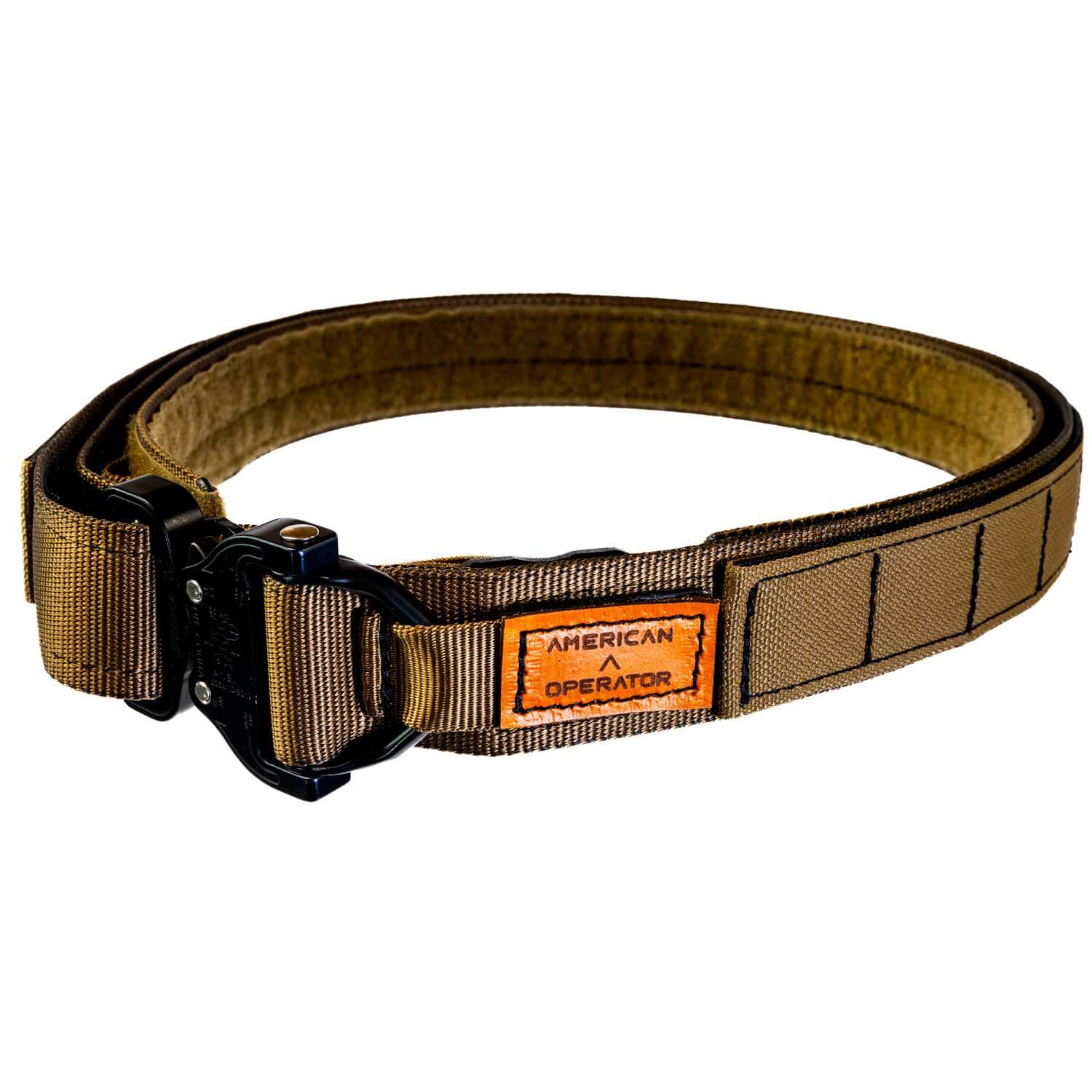 Alpine Operator Belt featuring an inner belt, designed as a tactical operator belt for all-day carry.
