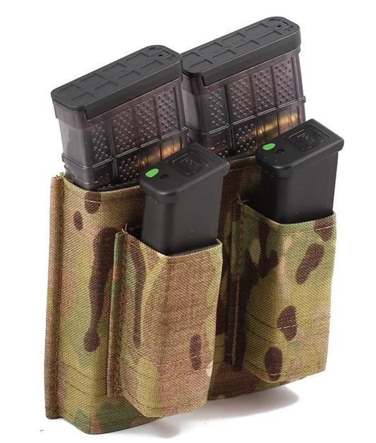 Stacked 2+2 5.56 Tall KYWI Pouch