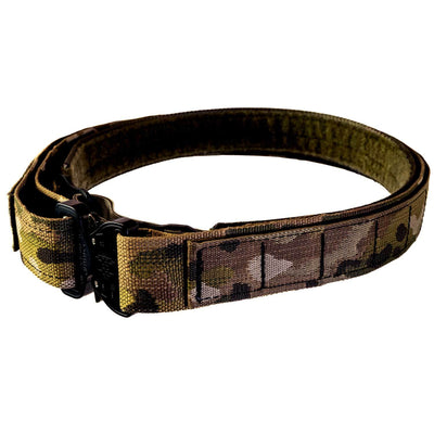 Alpine Operator Belt, tactical operator belt for all-day carry in camo design.